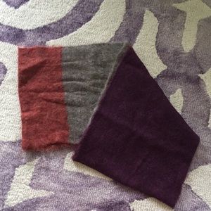 Alpaca wool infinity scarf